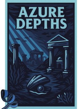 Bügelbild Azure Depths